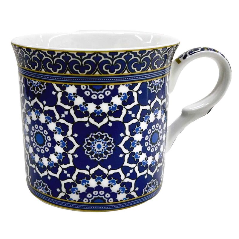 Dyme Bone China Princess Mug - Venetian Blue image number 0
